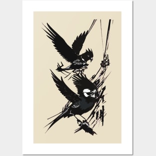 Leonard Cohen - Bird On A Wire - Posters and Art